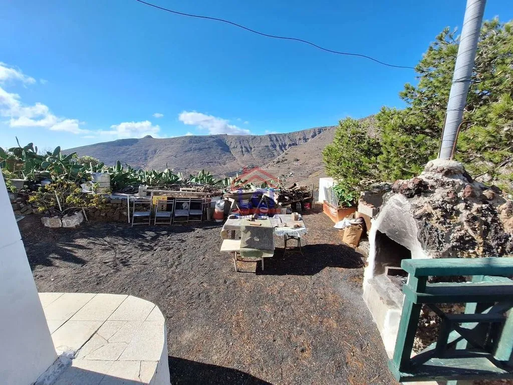 Terrasse - Rustic Land with Pool in Haría, Canary Islands