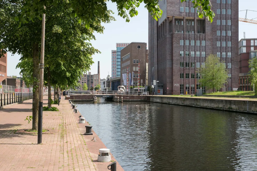 Waterfront Flat with Dual Views in Almelo