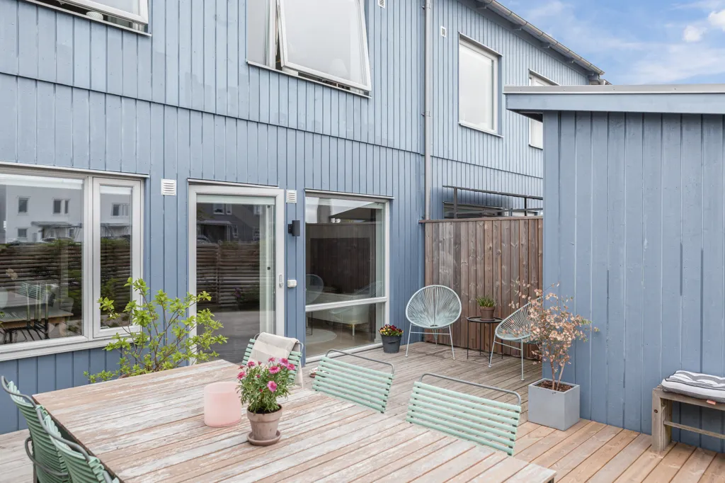 Terrasse - Apartment with South-Facing Terrace in Skegrie