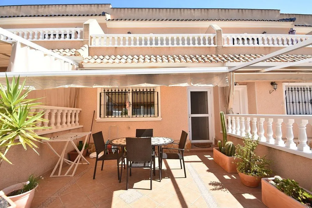 Terrasse - Villa with Pool near Golf Courses, Los Dolses