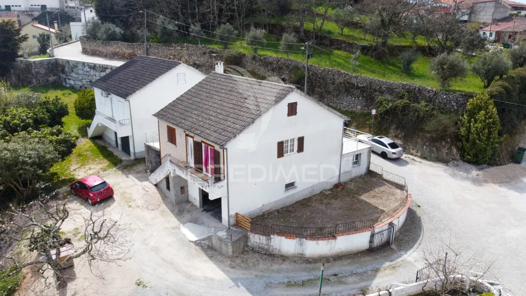 Õhuvaade - T3 House with Panoramic View in Celorico da Beira