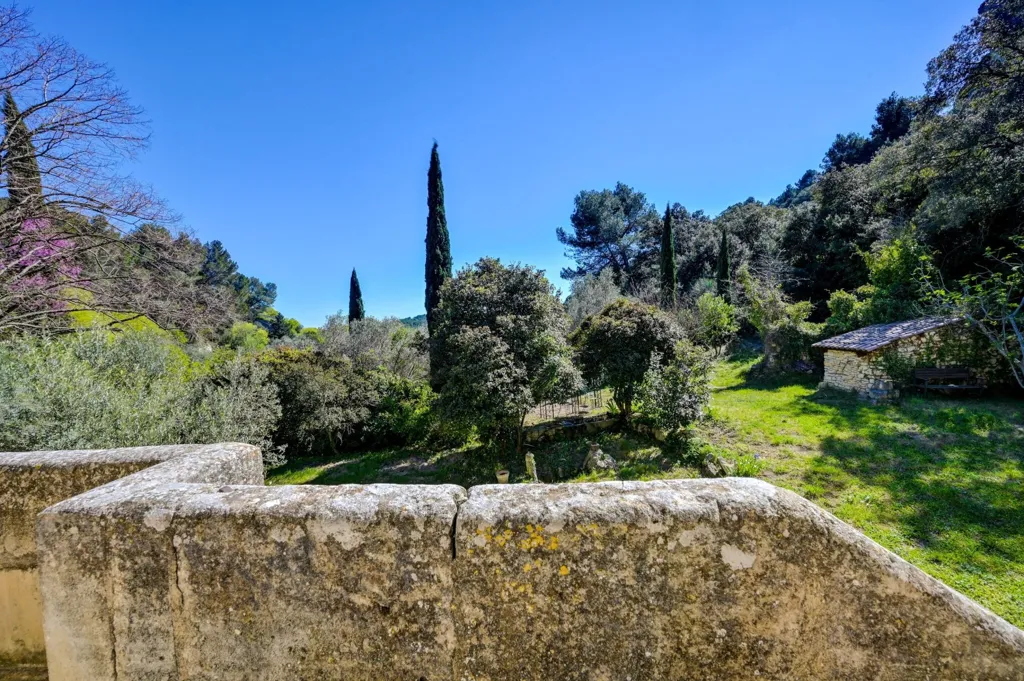 Garden - Charming Property with Pool in Baux de Provence