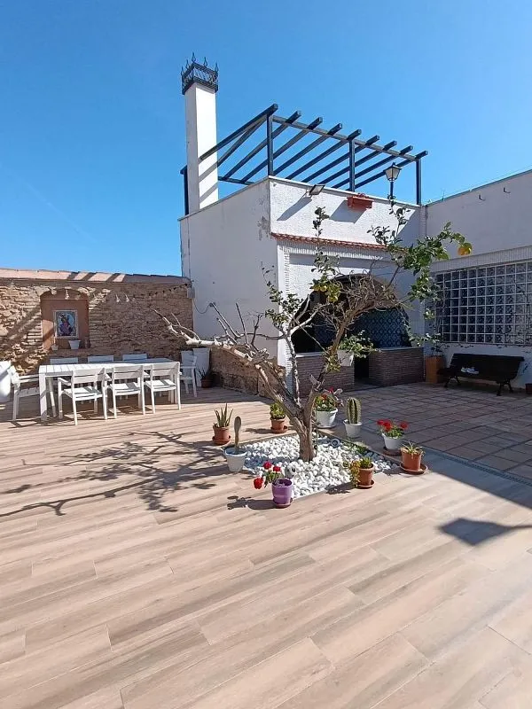 Terrasse - Rustic Farmhouse with Land near Huerta