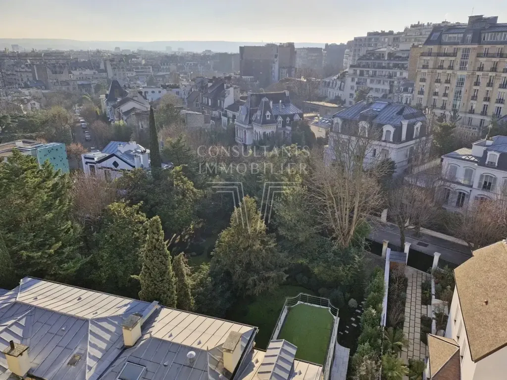 Vue aérienne - Appartement 2 pièces à Paris 16ème