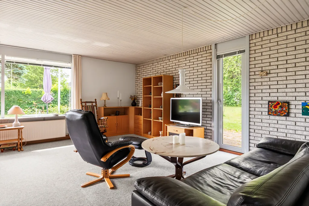 Séjour - 1976 Villa with Garden in Svendborg