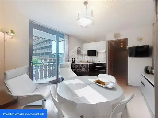 Studio with Mountain Views in Chatel Centre