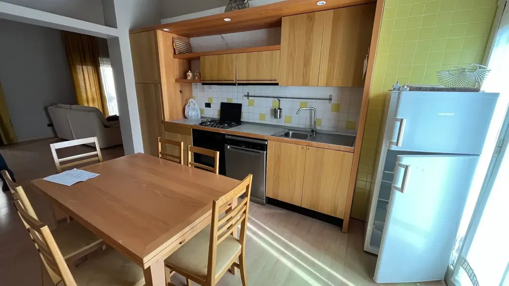 Kitchen - Bright Apartment with Balcony in Vasto