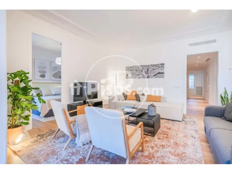 Séjour - Apartment with Balcony in Barcelona Centre
