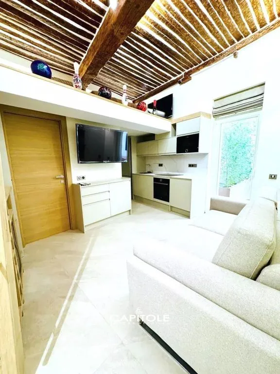 Séjour - Complexe d'Appartements de Luxe Classé Patrimoine à Antibes
