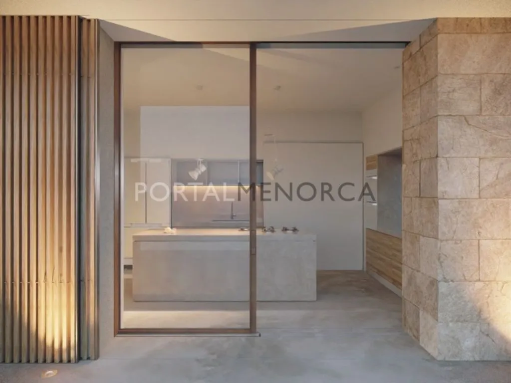 Entrée - Development Land with Sea Views in Es Migjorn Gran