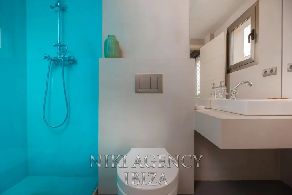 Salles de bain - Townhouse with Pool in Jesús, Ibiza