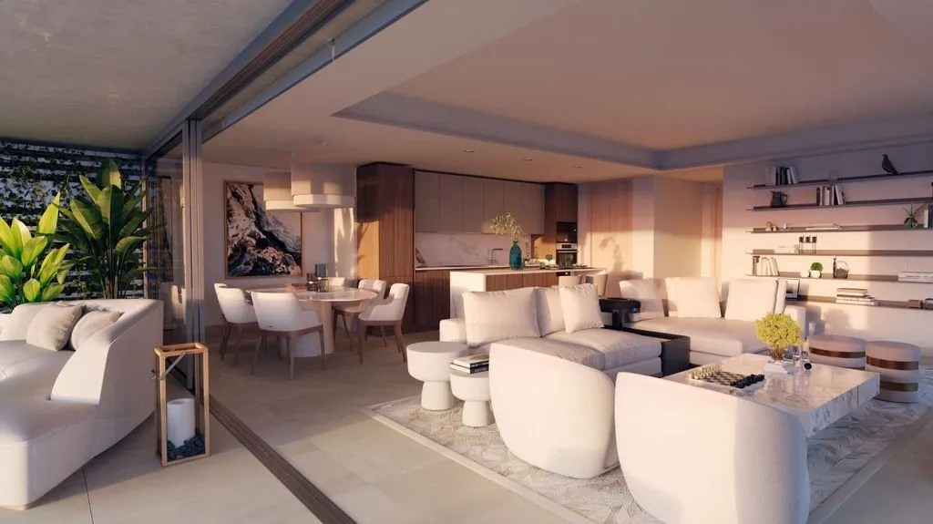 Séjour - Luxury Beachfront Flat with Gym in Málaga