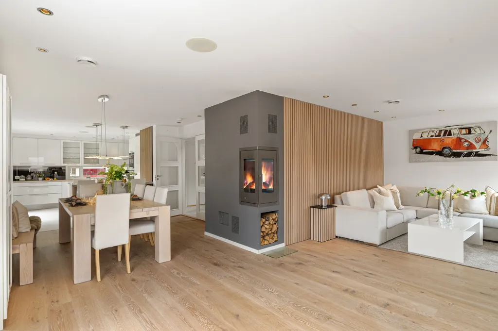 Elutuba - Detached House with Double Garage in Ganddal