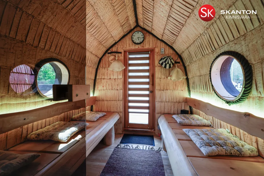 Habitaciones - Log House with Balcony in Veskiküla
