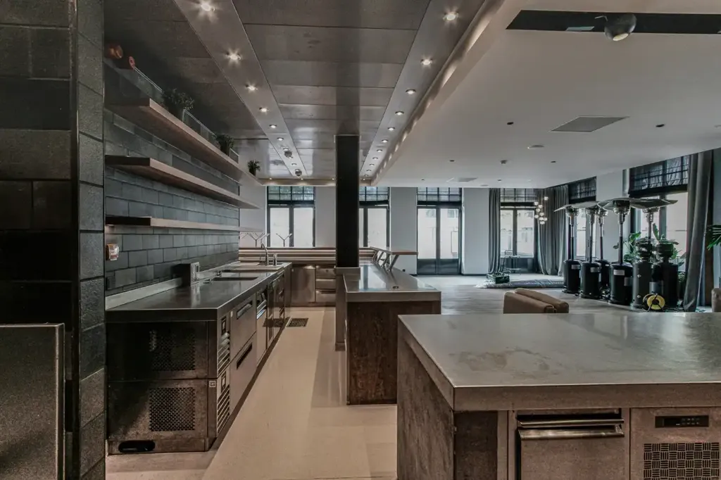 Kitchen - Restaurant Unit with Terrace in Knokke