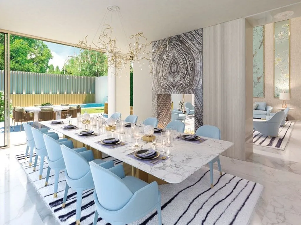 Salle à manger - Luxury Townhouse with Private Pool in Cascais
