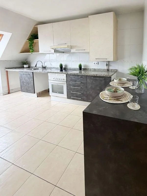 Cucina - Penthouse with Garage in Oviedo