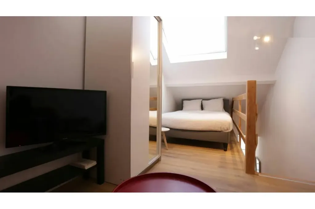 Camere da letto - Minimalist Studio in Brussels City Centre