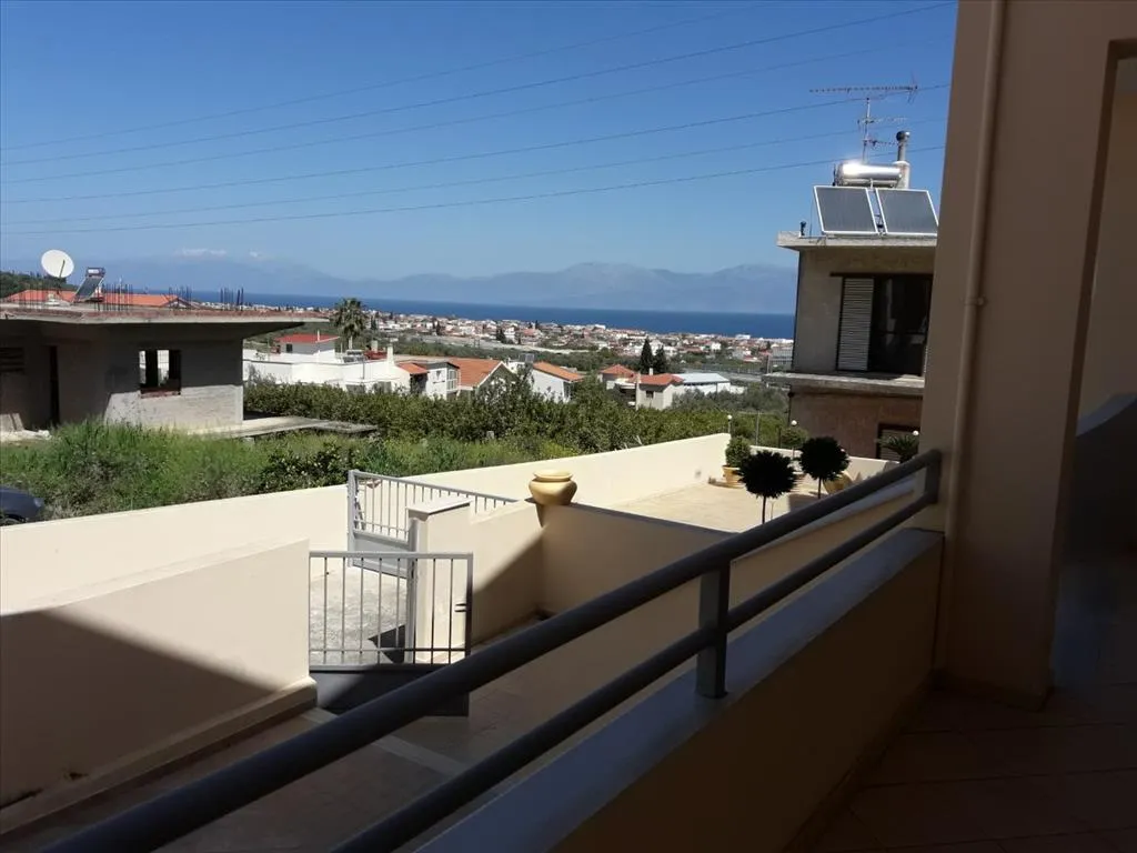 Balcony - Maisonette with Sea View in Kiato