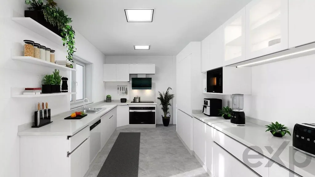 Cuisine - Penthouse Flat with Courtyard in Downtown Lisbon