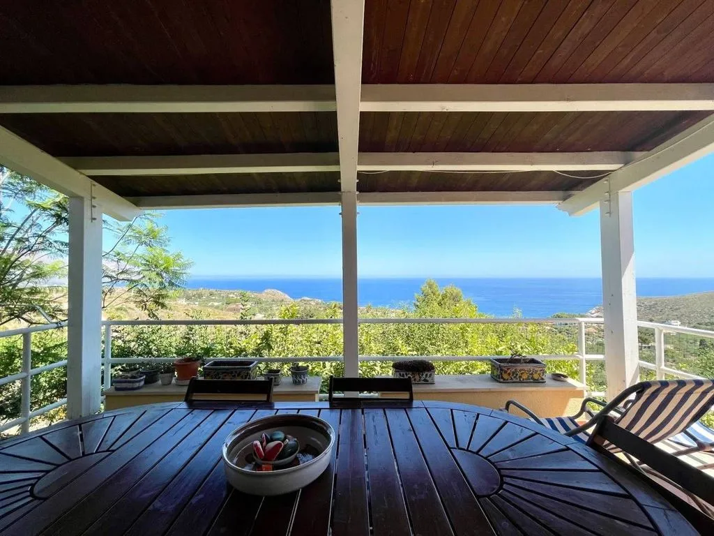 Terrace - Luxury Villa with Sea View in Conza, Sicily