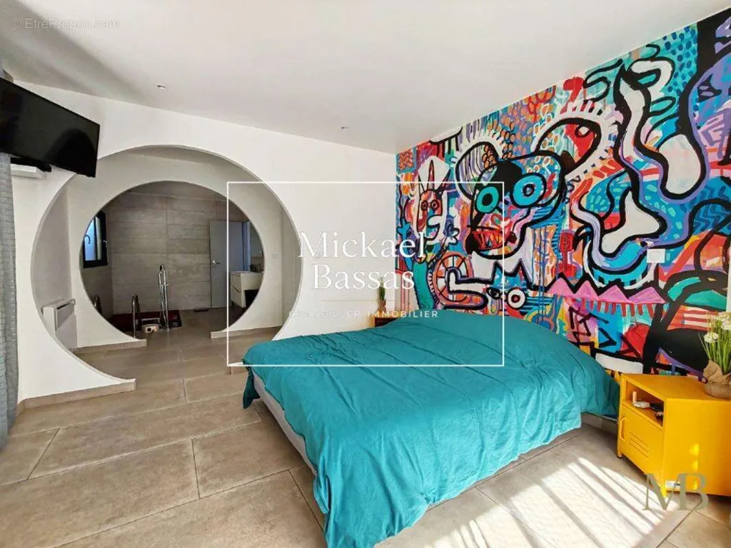 Chambres - Villa Contemporaine avec Piscine à Rigarda