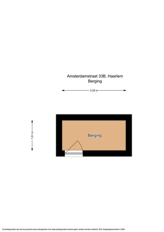 Plan - Light and Spacious Apartment in Haarlem
