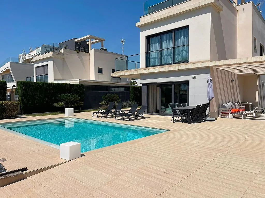 Piscina - Chalet with Private Pool in Campoamor