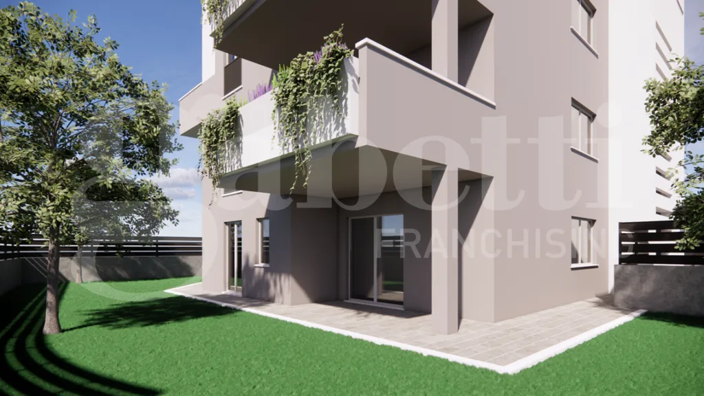 Contemporary Apartment with Garden in Frattocchie