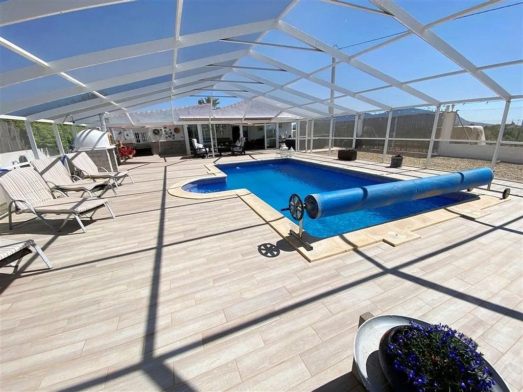 Piscine - Modern Chalet with Pool and Terrace in Huércal-Overa