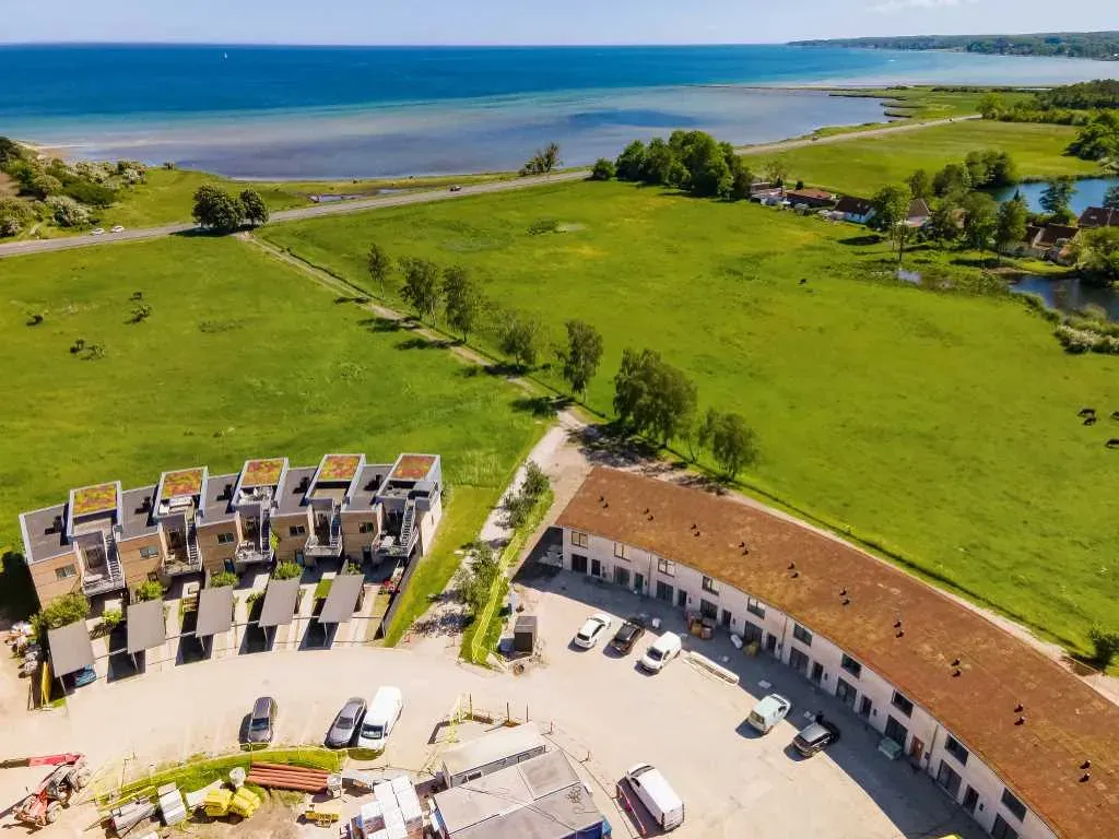 Õhuvaade - Terraced House with Sea View in Nivå