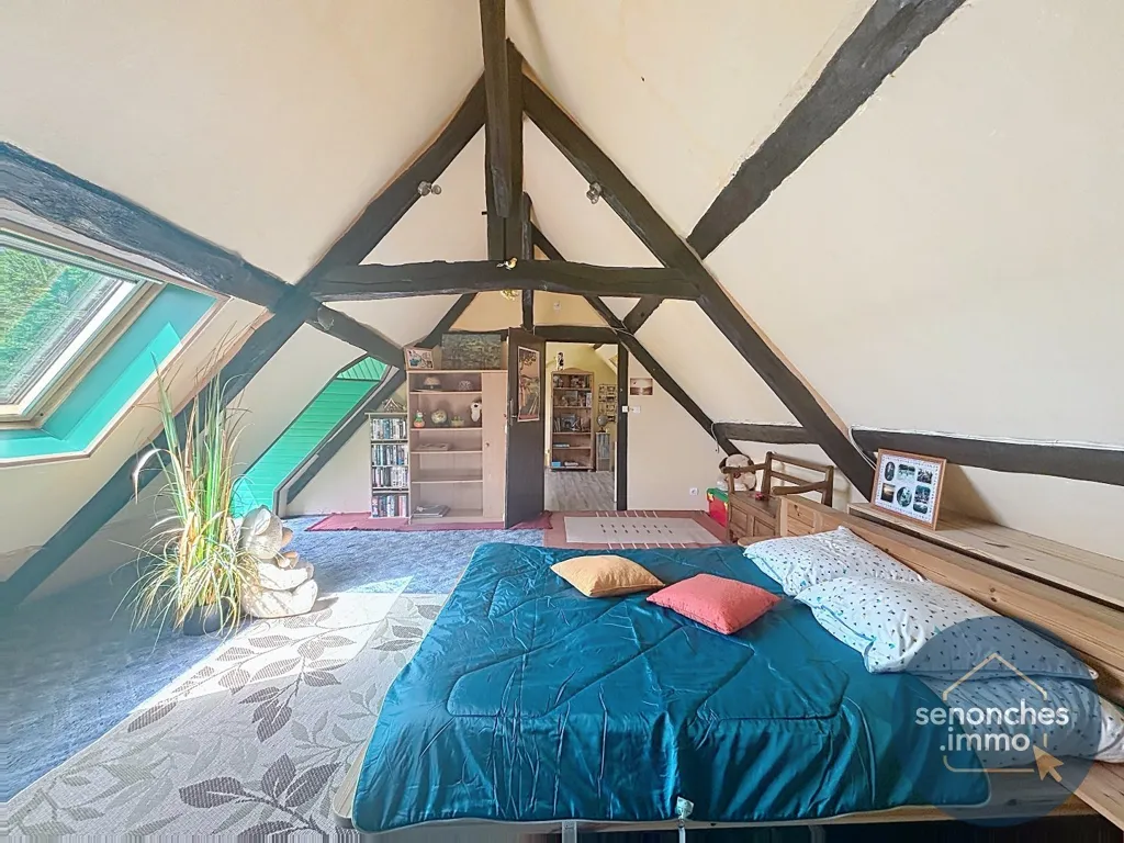 Bedrooms - Longère with Garden in Saintigny, Perche