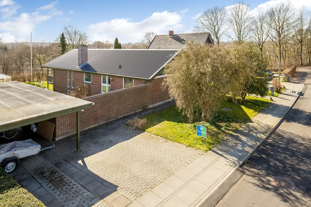 Vue aérienne - Maison 5 pièces à Børkop