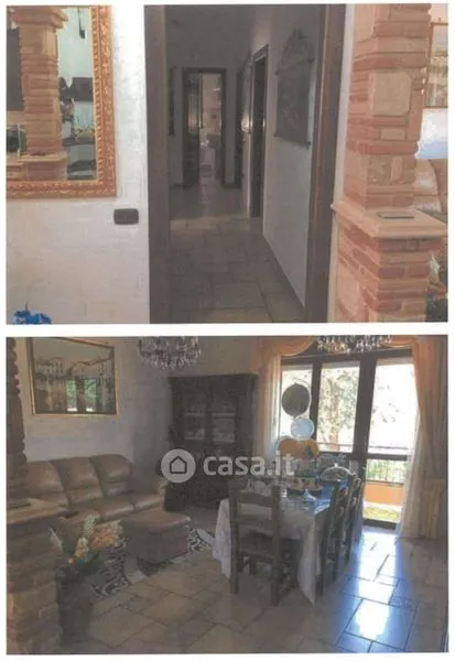 Sala da pranzo - Three-Bedroom Apartment with Garden in Teramo