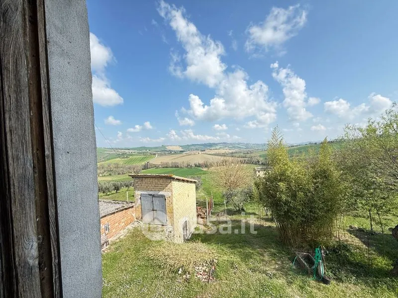 Terrace - Rustic Farmhouse with Garden in Loro Piceno