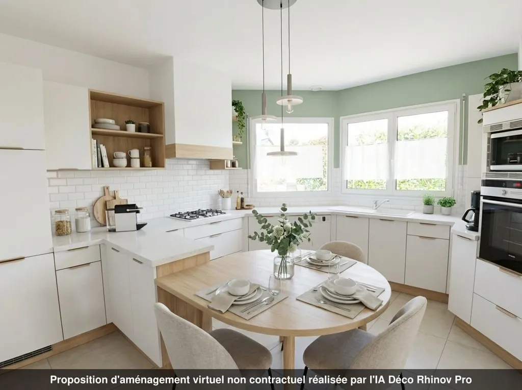 Cucina - Spacious House with Beautiful Garden in Pacé