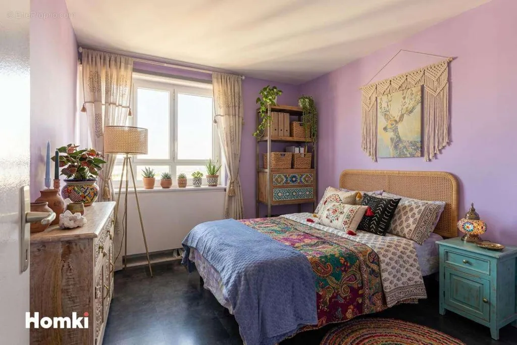 Camere da letto - Bright 2-Bed Flat with Paris View in 19th Arrondissement