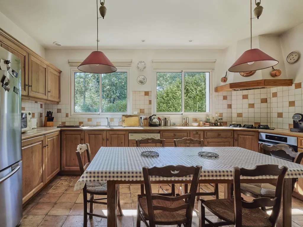 Köök - Luxury House with Garden in Arcangues