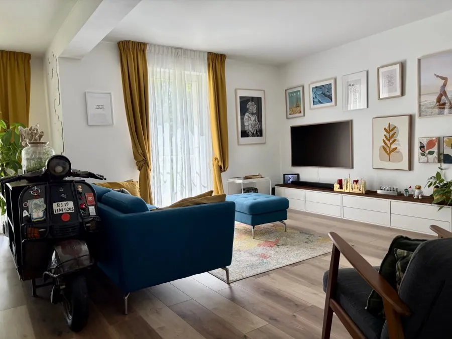 Séjour - Appartement avec Balcon à Remich