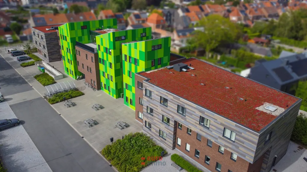 Õhuvaade - Spacious Student Studio with Terrace in Bruges