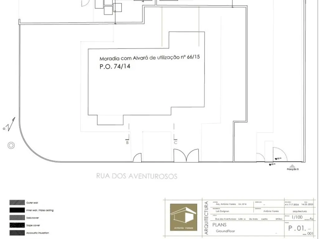 Plan - Modern Villa with Heated Pool in Azeitao