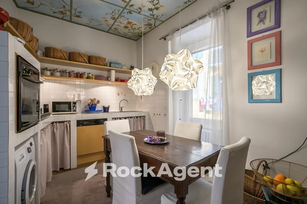 Cuisine - Apartment with Terrace in Bergamo