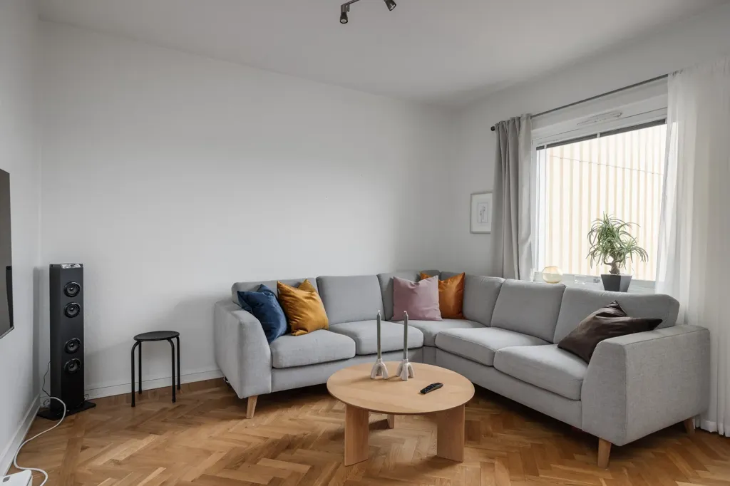 Séjour - Well-Planned Studio Flat in Göteborg