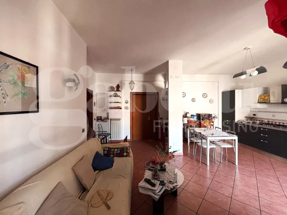 Séjour - Apartment with Balconies in Central Naples