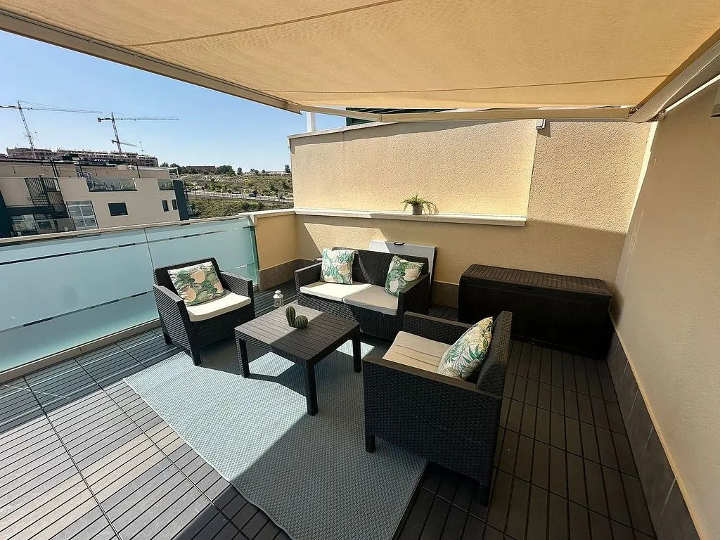 Terrass - Penthouse with Pool in Arganda del Rey