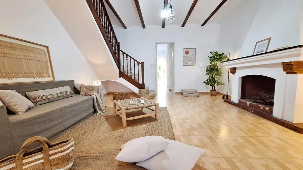 Salón - Villa con vistas al mar en Premià de Mar