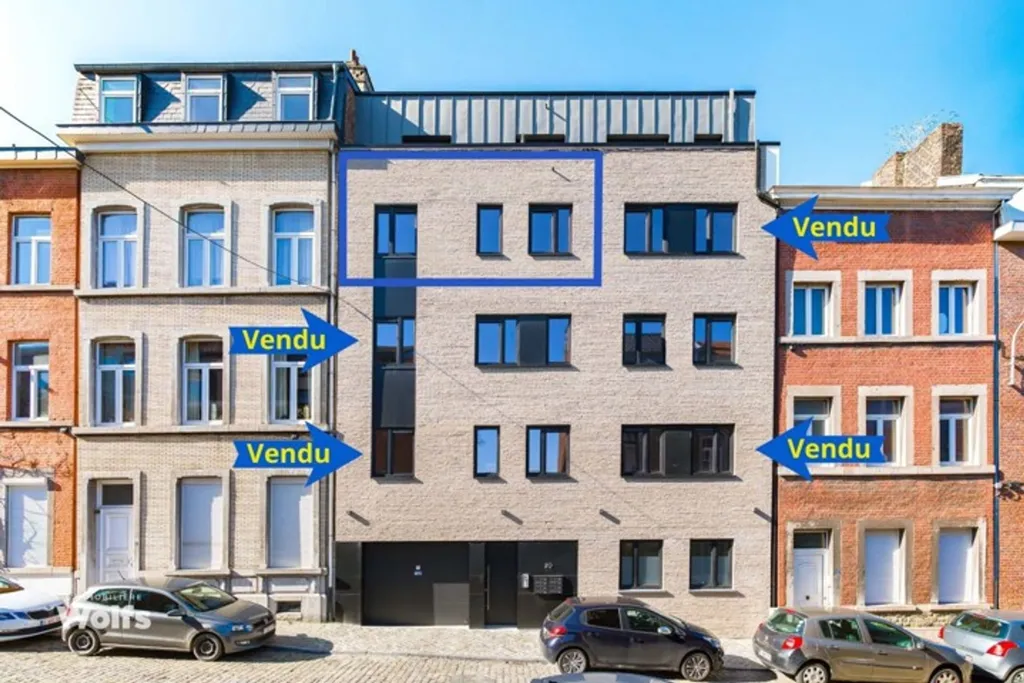 Välivaade - New Apartment with Terrace in Liège