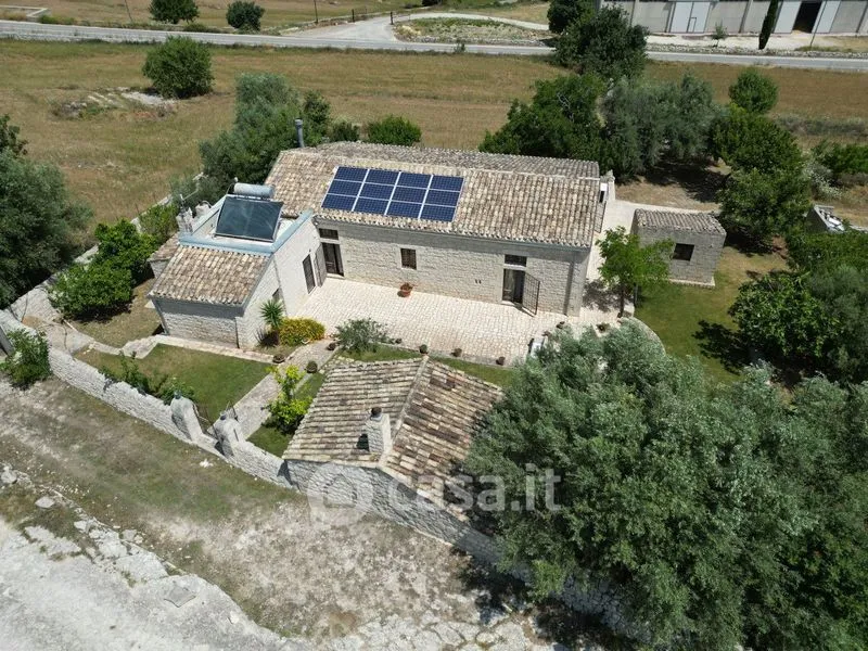 Vue aérienne - Restored Villa with Garden in Modica