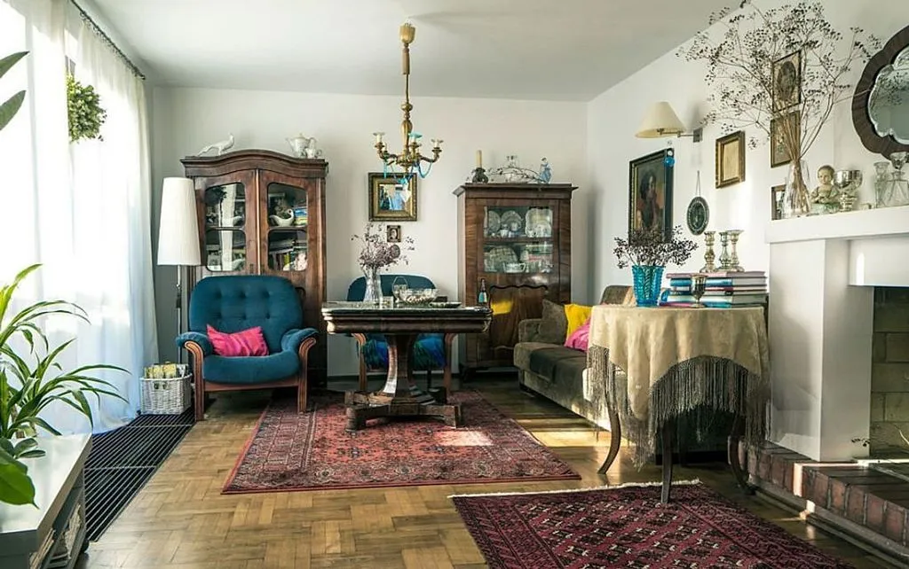 Séjour - Apartment with Terrace in Vallehermoso, Madrid