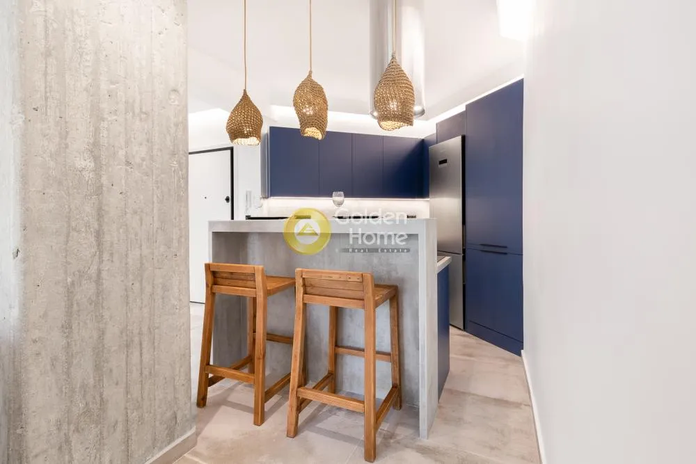 Köök - Modern Apartment with Balcony in Exarcheia